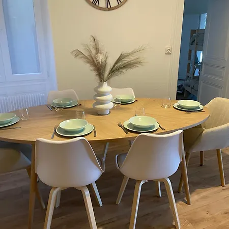 Daire Le Charme De - Proche Centre Et Gare - 8 Personnes - Arrivee Autonome